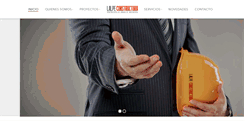 Desktop Screenshot of lalpeconstructora.com